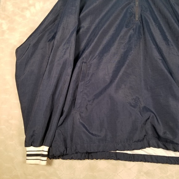 Champion Men's Windbreaker Size Lg 1/4 Zip Pullover Athletic Jacket - Picture 2 of 10